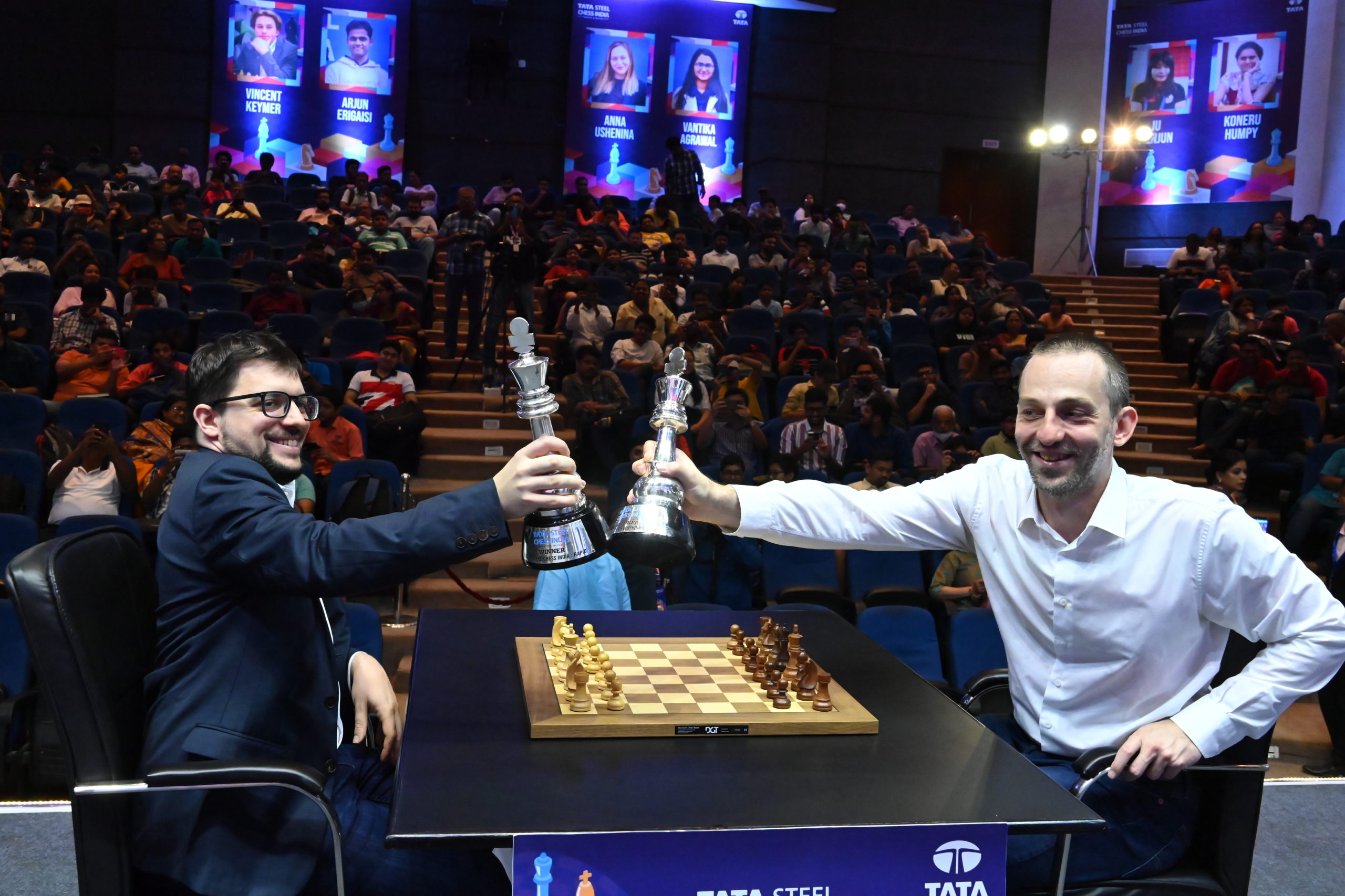 Tata Steel Chess India Rapid: Nakamura is champion